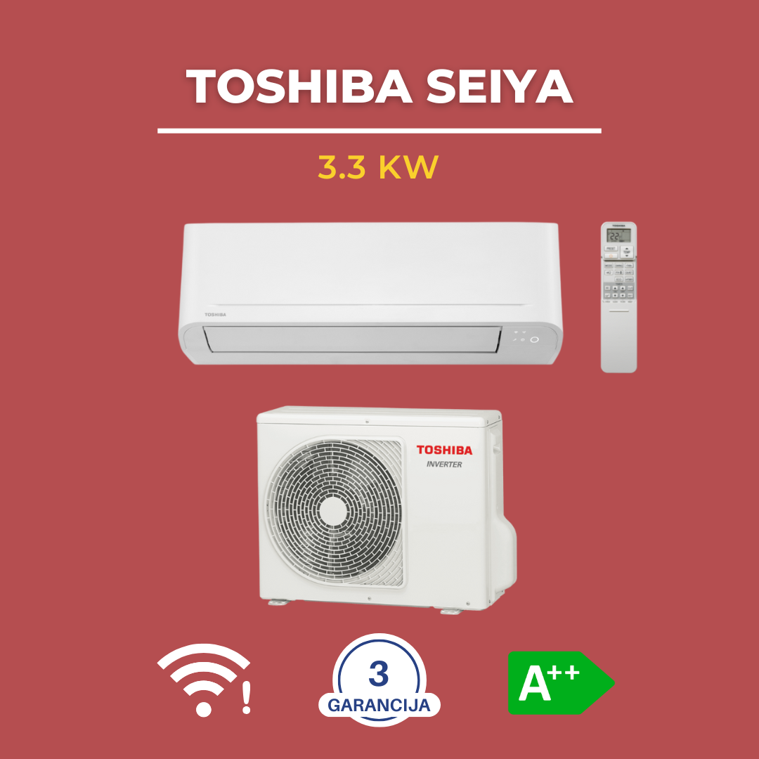TOSHIBA SEIYA 3.3 kW