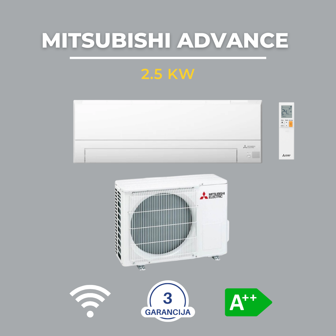MITSUBISHI ADVANCE INVERTER 2.5 kW